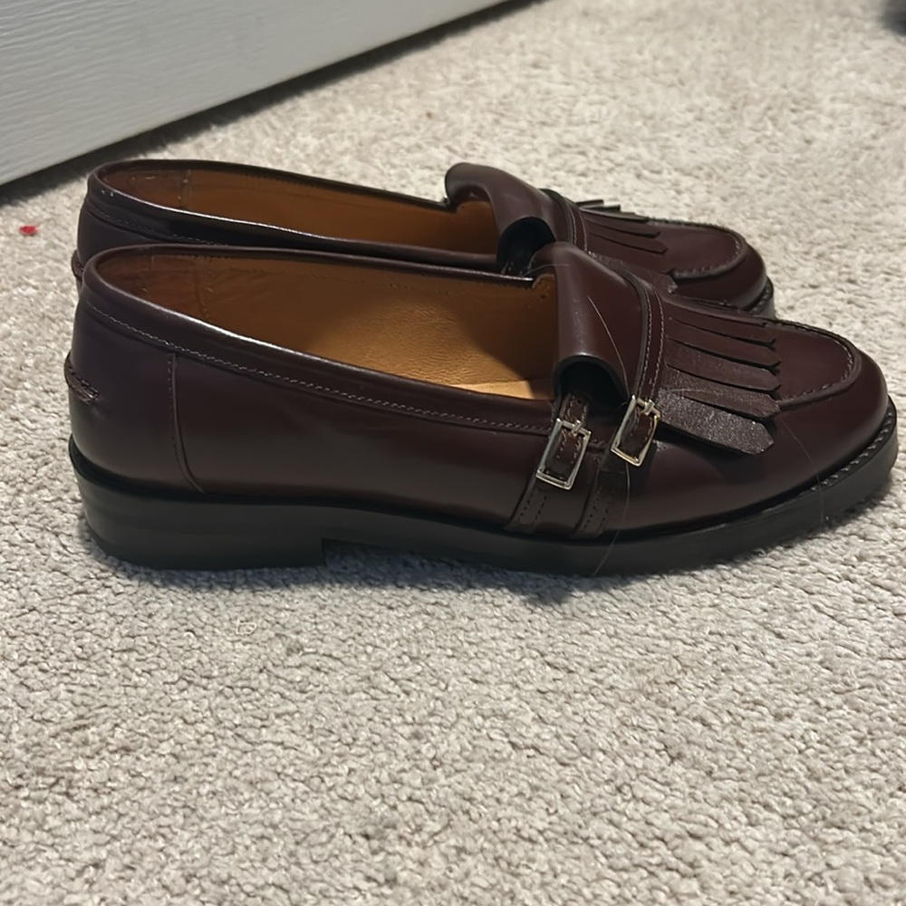Sezane Brown Joey Loafers - Picture 3 of 6